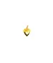 9ct Gold Necklace - Big Heart Pendant - No Chain(Only Pendant)