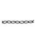 Glasses: Black Link Chain - Aluminium