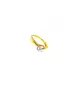 Briliant Halo Engagment Ring - 9ct Gold