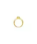 Briliant Halo Engagment Ring - 9ct Gold