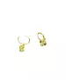 9ct Gold Hoops - Four-Leaf Clover