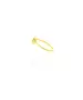 9ct Gold Ring - Cushion Shape White