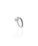 Round Halo Engagment Ring - 9ct White Gold