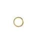 9ct Gold Ring - Infinity Black