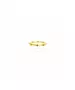 Ring Green Zircons - Silver 925 and Gold Plated