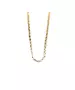 Necklace Braid Chain - Silver 925 and Gold Plated