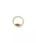 9ct Gold Ring - Hammered Circle