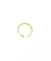 Ring Thick Minimal - Silver 925 and Gold Plated