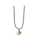 Necklace Letter & Colored Zircon- Silver 925 and Gold Plated