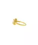 Diana Ring with White stone- Silver 925 Gold Plated