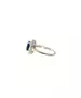 Diana Ring with Blue Stone- Silver 925