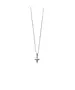 9ct White Gold Pendant Cross - No Chain(Only Pendant)