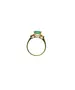 18ct Yellow Gold With Green Zircon