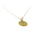 Letter Necklace- 9ct Gold - 40 cm