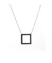 Silver 925 Necklace - Square