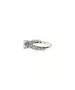 Round Brilliant Engagement Ring with Diamond Side Stones