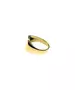 Flat plate ring  - Silver 925 and Gold Plated