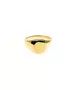 Flat plate ring  - Silver 925 and Gold Plated