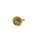 Byzantine Sun Ring - Silver 925 Gold Plated