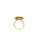 Byzantine Sun Ring - Silver 925 Gold Plated