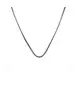 Necklace Flat Snake 40cm  - Silver 925 and Gold Plated