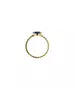 9ct Gold Ring - Oval Blue Stone