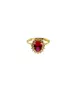 9ct Gold Ring - Pink Diana