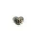 Hammered Heart Ring - Silver 925