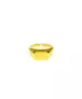 Flat plate ring - Silver 925 gold plated