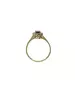 9ct Gold Ring - Diana with Black stone