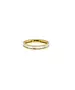 9ct Yellow Gold Baguette Ring with Zircons