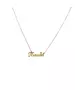 9ct & 18ct Gold Custom made name Necklace