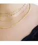 55 cm Gourmet Chain - Silver 925 and Gold Plated