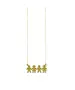 My Children Necklace with 4 figures - Silver 925