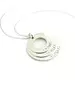 Circles of Love - 3 Names Glossy - Sterling Silver 925