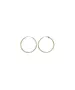 Plain Gold Hoops -  2.2 cm - 9ct Rose Gold