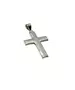 9ct Gold Cross Plain Double Side