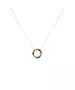 Color Circle Necklace - Silver 925