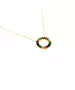 Color Circle Necklace - Silver 925