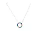 Color Circle Necklace - Silver 925