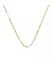 Stoppers chain 40cm - Silver 925 Gold Plated