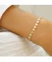 Buttons Bracelet - Silver 925 Gold plated