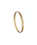 Traditional pattern Bangle bracelet in Silver 925 Gold plated