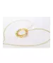 Two Names Necklace  - Pure Gold - 9ct White Gold