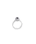 9ct Oval Black Diana - White Gold Ring