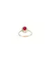 9ct Oval Pink Diana - Yellow Gold Ring