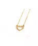 9ct Yellow Gold Heart Necklace