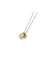 9ct Yellow Gold - Square Cross with zircon