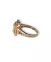 18ct Rose Gold Ring with Diamonds