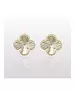 9ct Gold Earrings Diamond Cut - Size 3